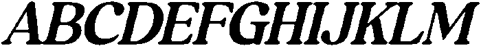 Hearty Sacred Italic otf (400) Font UPPERCASE