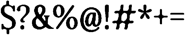 Heather Knit Serif otf (400) Font OTHER CHARS