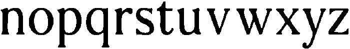 Heather Knit Serif otf (400) Font LOWERCASE