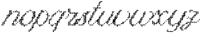 Heather Knit Stitched otf (400) Font LOWERCASE