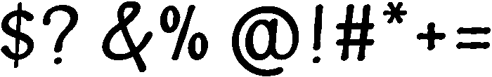Heather otf (400) Font OTHER CHARS