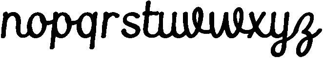 Heather otf (400) Font LOWERCASE