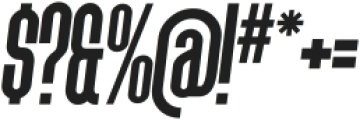 Heathergreen Italic otf (400) Font OTHER CHARS