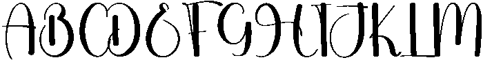 Heatwave Regular otf (400) Font UPPERCASE