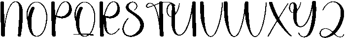 Heatwave Regular otf (400) Font UPPERCASE