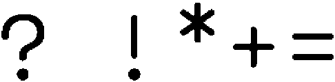 Heaven Mono Regular otf (400) Font OTHER CHARS