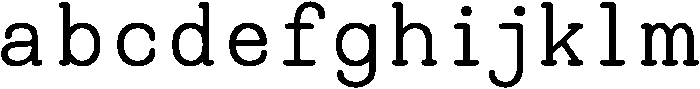 Heaven Mono Regular otf (400) FONT