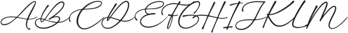 Heaven Obsidian Script otf (400) Font UPPERCASE