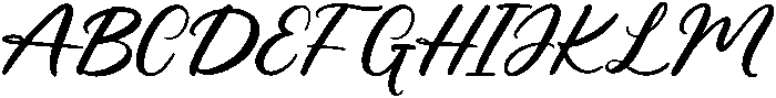 Heaven otf (400) Font UPPERCASE