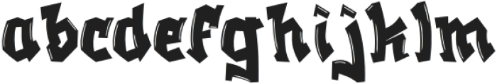 HeavenSpot-Regular otf (400) Font LOWERCASE