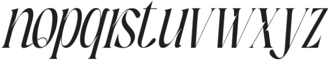 Heavenly Celestial Light Italic otf (300) Font LOWERCASE