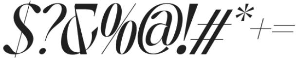 Heavenly Celestial Regular Italic otf (400) Font OTHER CHARS