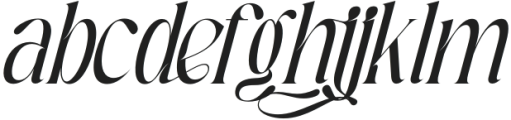 Heavenly Celestial Regular Italic otf (400) FONT