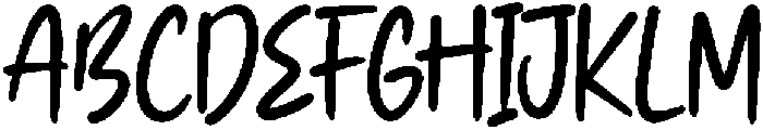 Heavenly Joyful otf (400) Font UPPERCASE