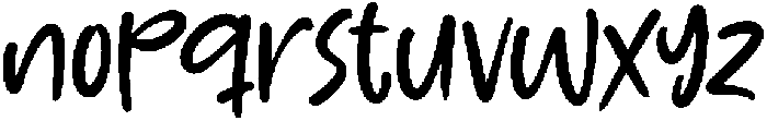 Heavenly Joyful otf (400) Font LOWERCASE
