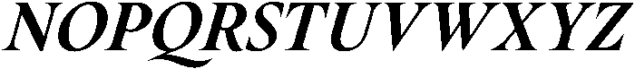 Heavy Italic otf (800) Font UPPERCASE