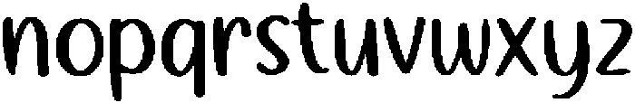 Heavy Rain Regular otf (800) Font LOWERCASE