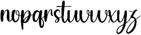 Heavy Regular otf (800) Font LOWERCASE