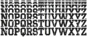 Heavy Regular otf (800) Font UPPERCASE