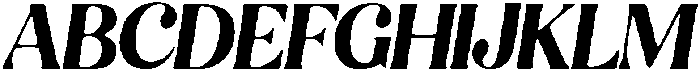Heavy Teardrop Regular otf (800) Font UPPERCASE