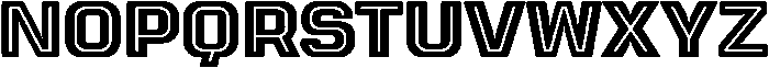 Heavy otf (800) Font UPPERCASE