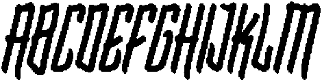 Heavy ttf (800) Font UPPERCASE