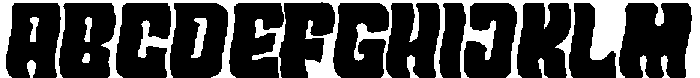 HeavyPlavonRegular otf (800) Font UPPERCASE