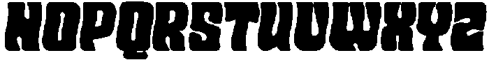 HeavyPlavonRegular otf (800) Font UPPERCASE