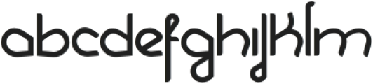 Hebe ttf (400) Font LOWERCASE