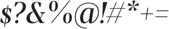 Hecate Light Italic otf (300) Font OTHER CHARS