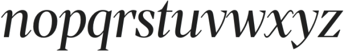 Hecate Light Italic otf (300) Font LOWERCASE