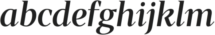 Hecate Regular Italic otf (400) Font LOWERCASE