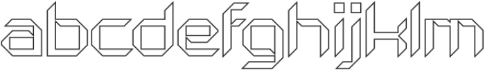 Hecolle Outline otf (400) FONT
