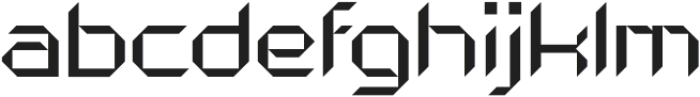 Hecolle Regular otf (400) Font LOWERCASE