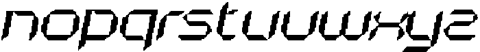 HecollePixel-Regular otf (400) Font LOWERCASE