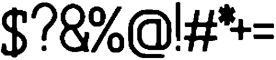 Hecuza ttf (400) Font OTHER CHARS