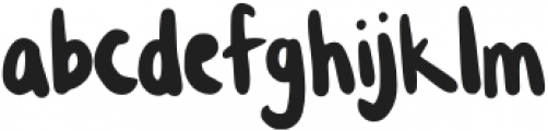 Hedgehog Regular otf (400) Font LOWERCASE