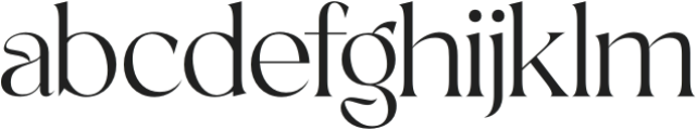 Hefigrah otf (400) Font LOWERCASE