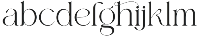 Hegina Regular otf (400) Font LOWERCASE