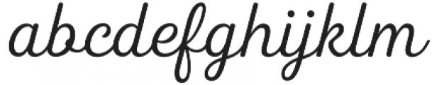 Heiders Script Light C Light otf (300) Font LOWERCASE