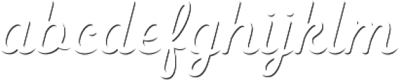 Heiders Script Light C Sh1 Light otf (300) Font LOWERCASE