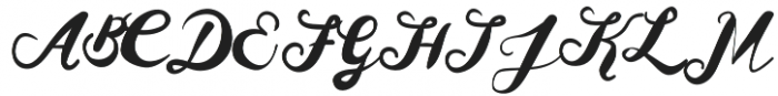 Heiger otf (400) Font UPPERCASE