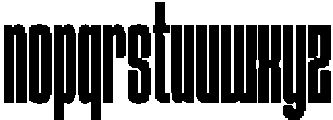 Heightall Regular otf (400) Font LOWERCASE