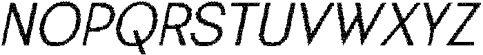 Heily Disco Italic otf (400) Font UPPERCASE
