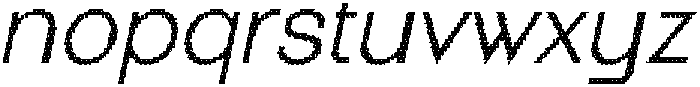 Heily Disco Italic otf (400) Font LOWERCASE