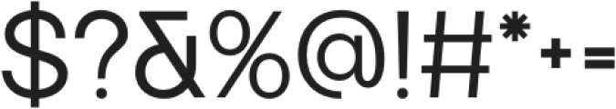 Heily Regular otf (400) Font OTHER CHARS