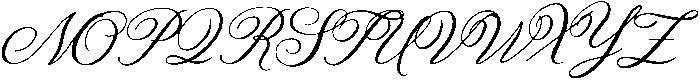 Heirloom Orchard Hourglass otf (400) Font UPPERCASE