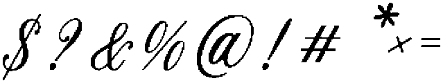 Heirloom Orchard Thique otf (400) Font OTHER CHARS