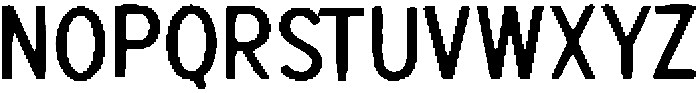 Heji ttf (400) Font LOWERCASE