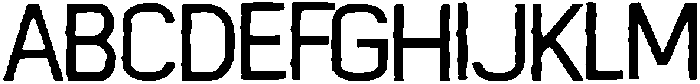 Hekaba ttf (400) Font UPPERCASE
